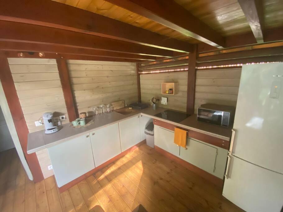 Ti Zaboka Chalet , Spa Privatif Les Abymes Bagian luar foto